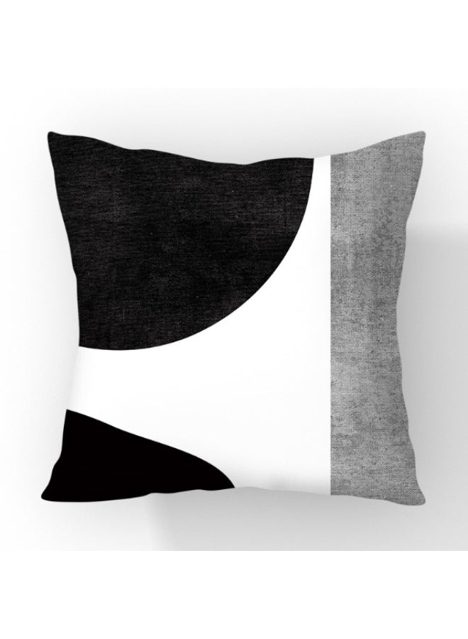 VIUAUAX Pillow Covers Set of 4, Throw Pillow Cover, Modern style Cushion Covers 45cm x 45cm,Modern Abstract Decorative Couch Pillow Covers for Living Room - Image 2