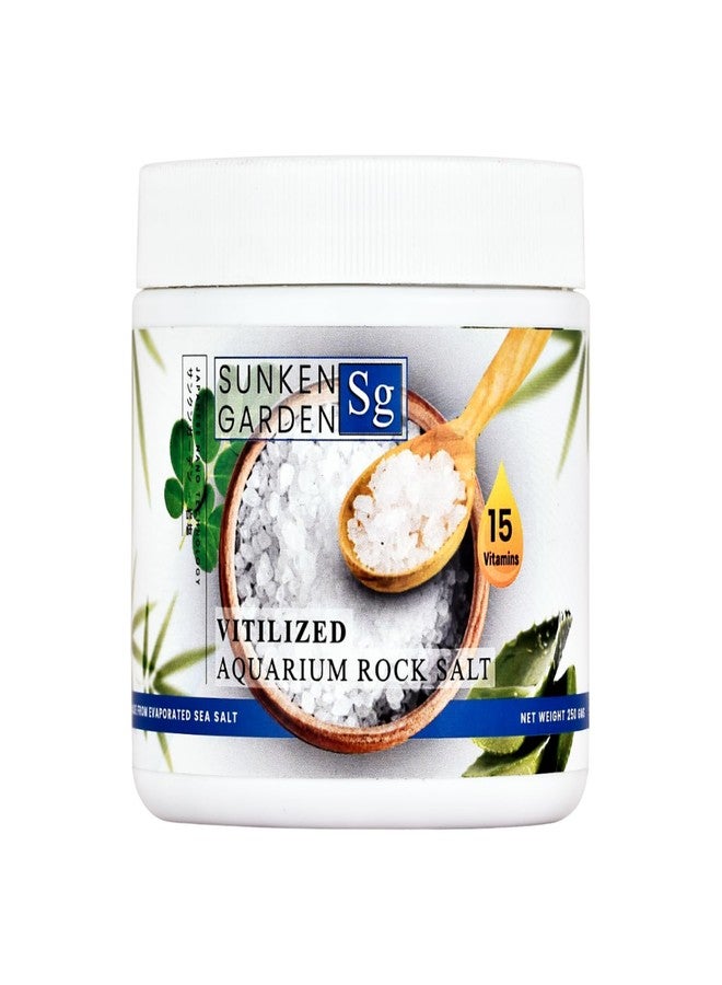 7pets Sunken Garden Vitalized Aquarium Salt | Ideal for Aquarium | Premium-Grade Sea Salt for Freshwater Fish Wellness (250 GMS) - Image 1