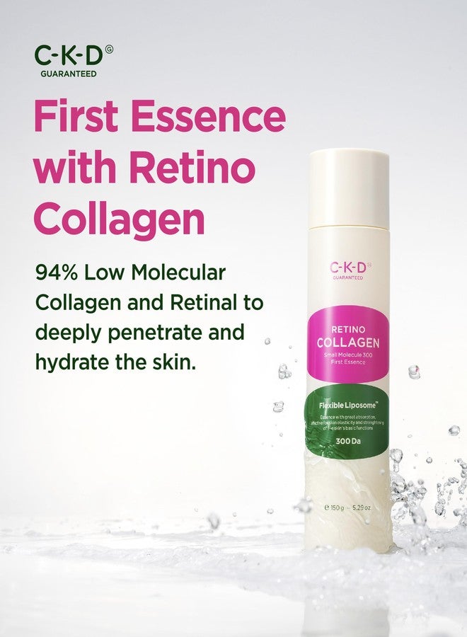 CKD Guaranteed CKD Retino Collagen First Essence - Daily Face Deep Hydration Essence for Firming, Exfoliation, and Smoother Skin Texture. Collagen Boosting and Youthful Skin. Korean Skin Care. 5.07 fl oz - Image 2