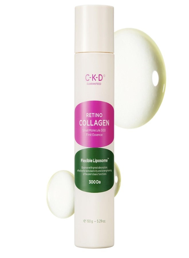 CKD Guaranteed CKD Retino Collagen First Essence - Daily Face Deep Hydration Essence for Firming, Exfoliation, and Smoother Skin Texture. Collagen Boosting and Youthful Skin. Korean Skin Care. 5.07 fl oz - Image 1