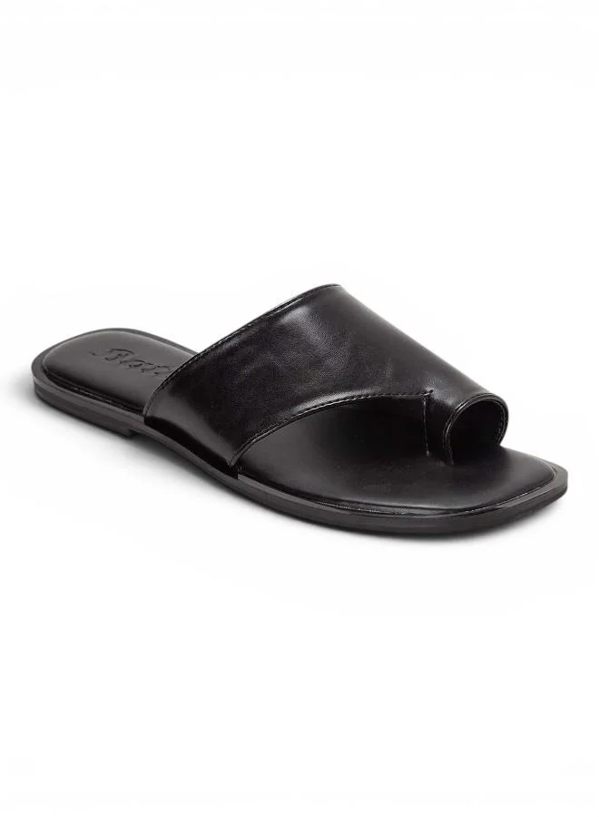 Bata Minimal Strap Slide Sandals