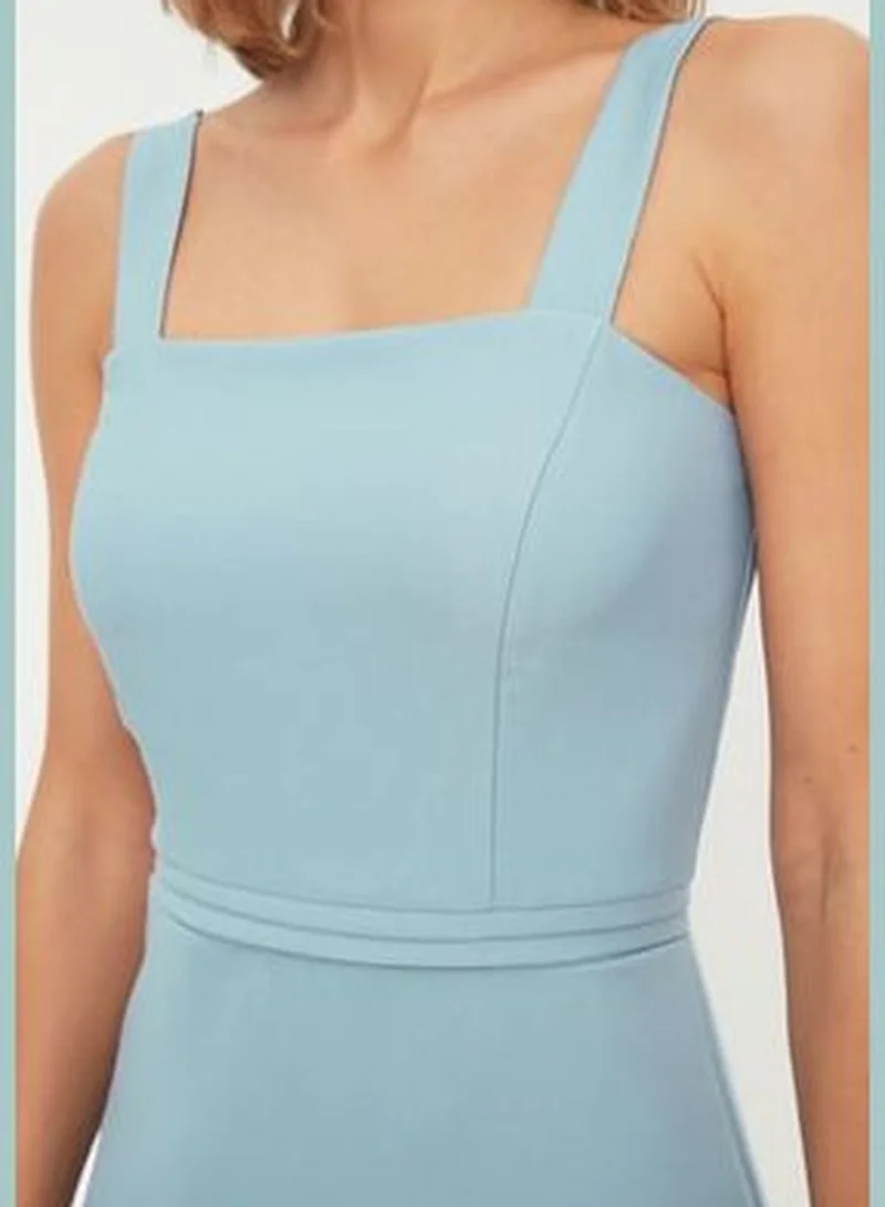 trendyol Square Neckline Dress