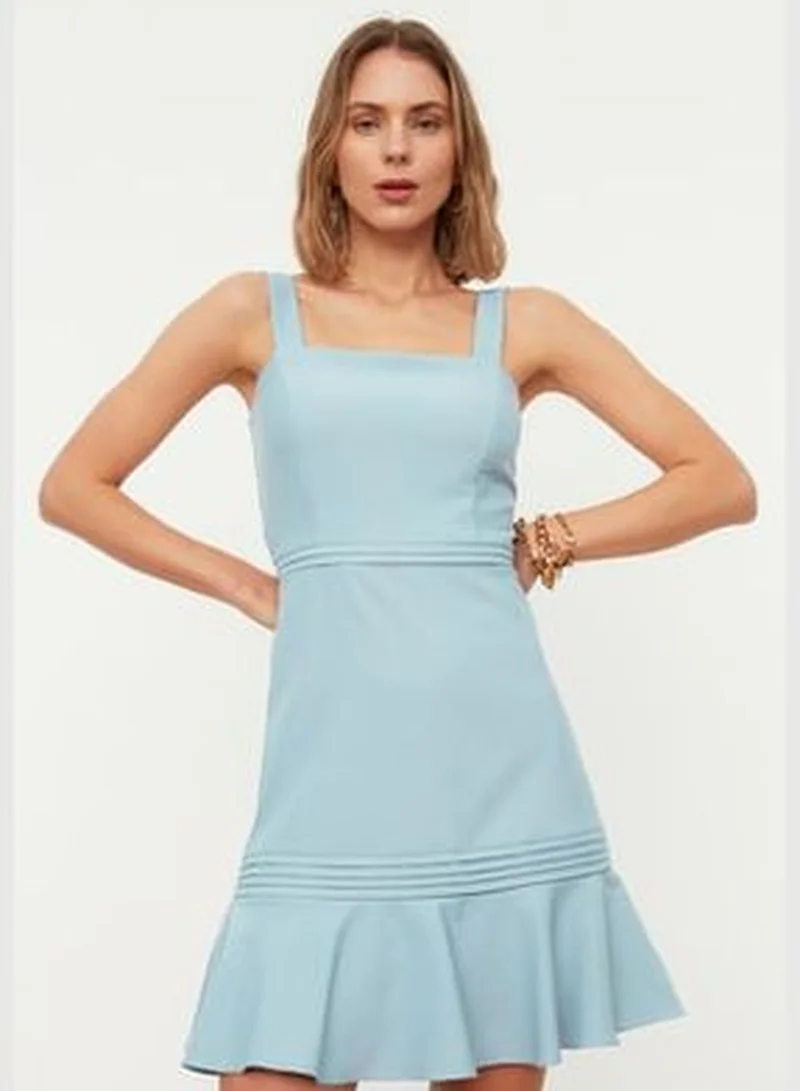 trendyol Square Neckline Dress