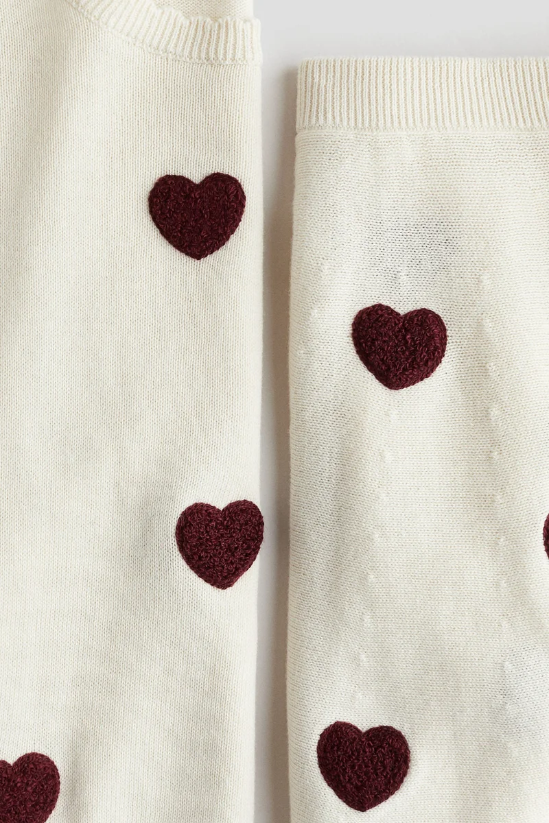 H&M 2-piece jumper and skirt set