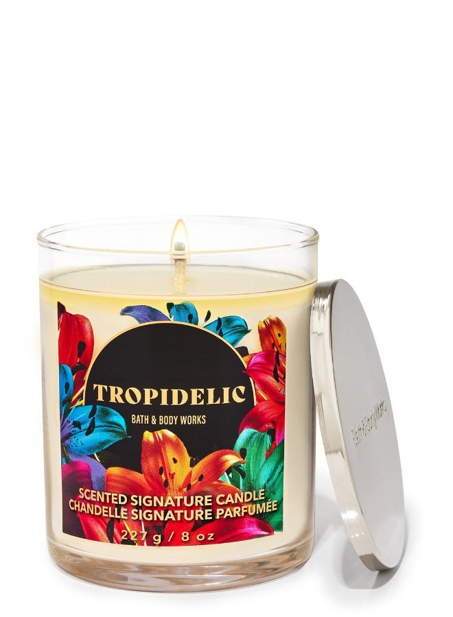 Bath & Body Works Tropidelic Signature Single Wick Candle 