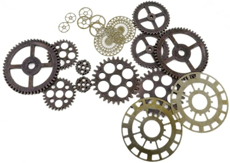 Rubies Forum Novelties Adult Steampunk Victorian Bag of Gears Costume Accessory One Size - Image 3