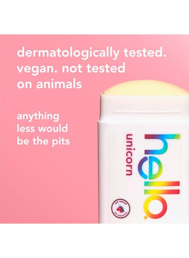 Hello Unicorn Aluminum Free Deodorant for Women, Girls, Safe for Kids, Dermatologically tested, Natural Fragrance, 2 Pack - Image 5