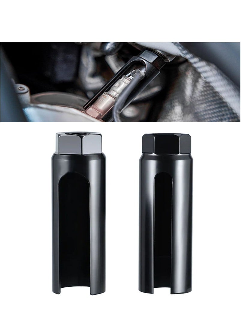 O2 Sensor Round Out Socket Aikanbo 2 Pieces Oxygen Sensor Sockets With Side Wire Cutouts,Large ...