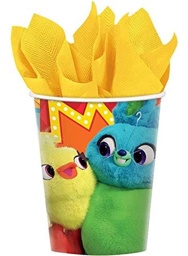 Amscan Disney Pixar Toy Story 4 Paper Cups 9 Oz. Multicolor Pack Of 8 - Image 2