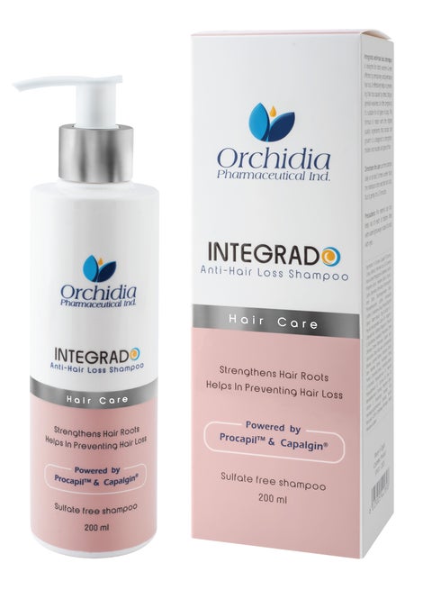 شامبو انتجرادو لعلاج تساقط الشعر