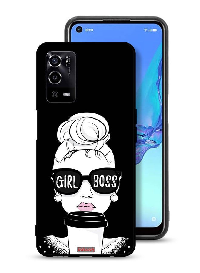 Tolwak Oppo A55 4G Protective Case Cover Girl Boss - Image 1