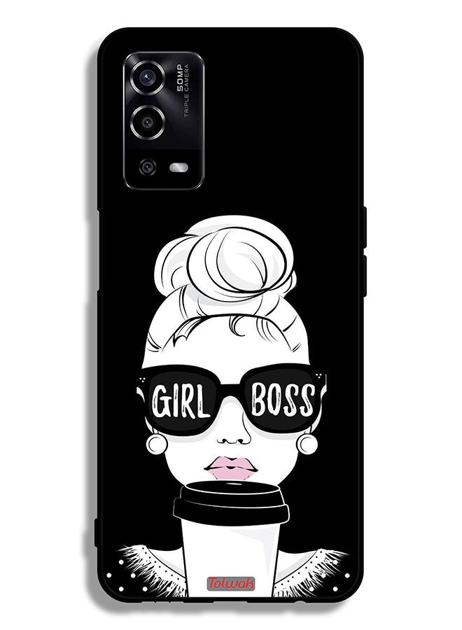 Tolwak Oppo A55 4G Protective Case Cover Girl Boss - Image 2