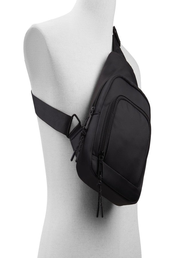 Aldo Men's Laredox Belt Bag, Black/Black - Image 4