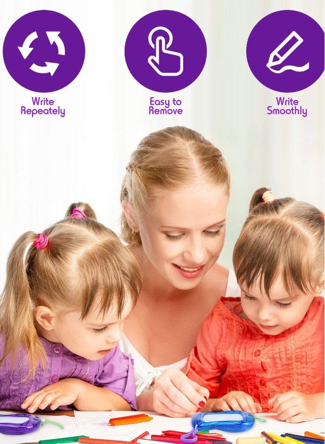 لوحة رسم مغناطيسية للأطفال الصغار - لوحة رسم قابلة للمحو للأطفال من 1 إلى 4 سنوات، لعبة تعليمية مثالية للتعلم واللعب الإبداعي، هدية عيد ميلاد مثالية للأطفال الصغار. - Image 3