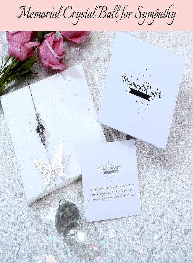 Ohmique Modern Memorial Gifts: Bereavement Gift Ideas - Symbolic Rainbow Crystal Suncatcher, Funeral Gifts For Loss Of Loved One - Image 5