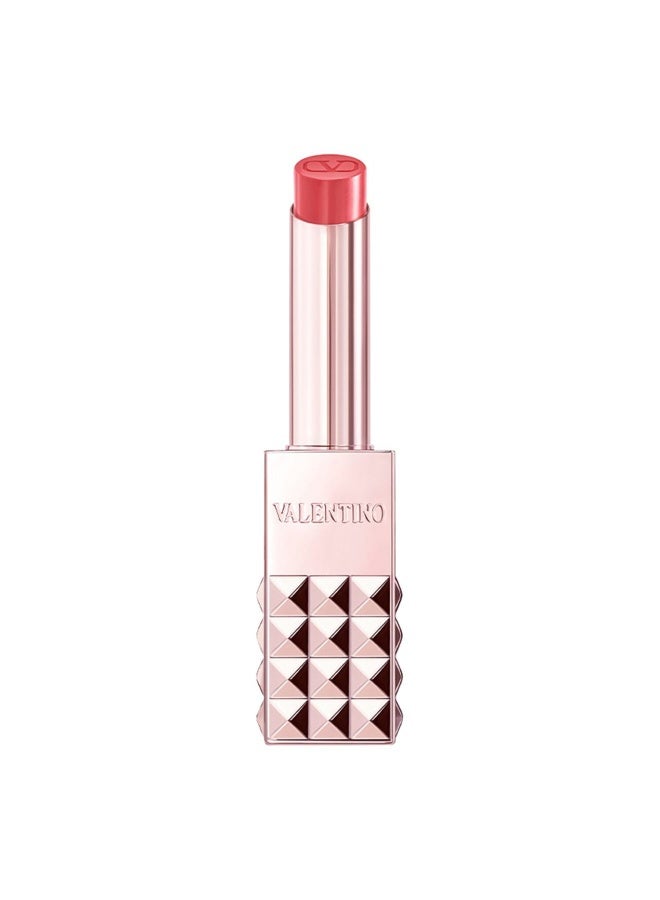 VALENTINO MAKE UP Spike Valentino Dew Shine Lipstick 1.9g – 153R Mauve at Dusk Hydrating High-Shine Lip Color with Dewy Finish - Image 1