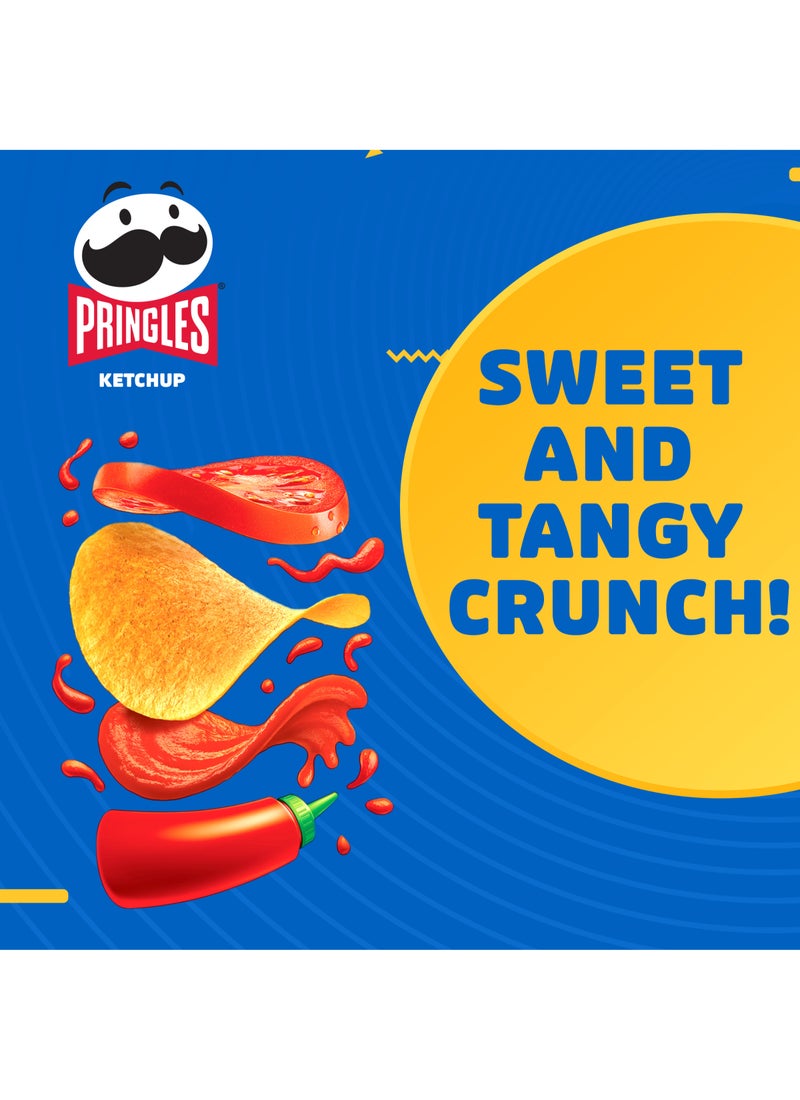 Pringles Ketchup Flavour Chips - Image 4