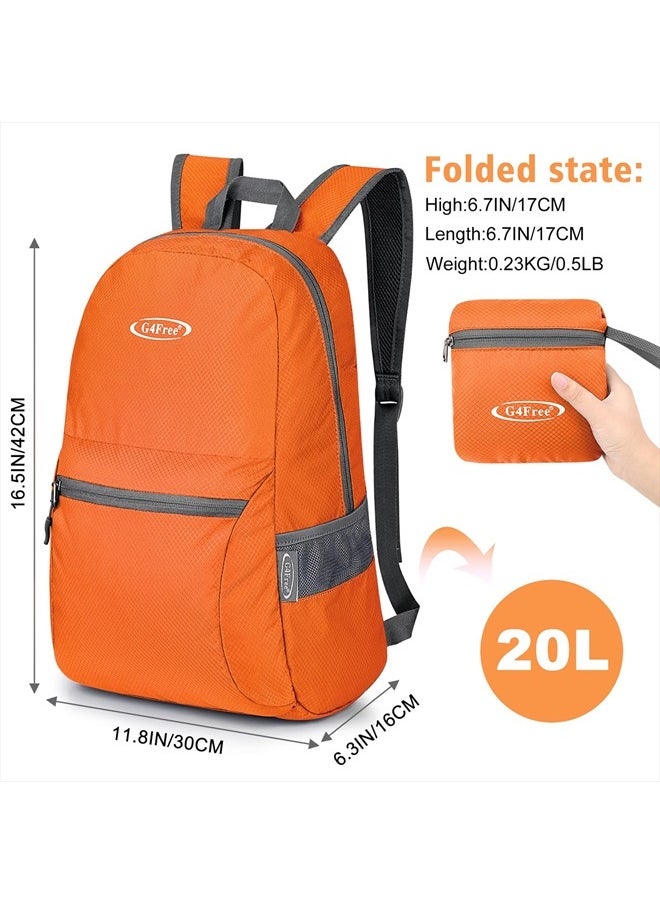 20L Lightweight Packable Backpack Travel Hiking Daypack Foldable Backpack for Men Women