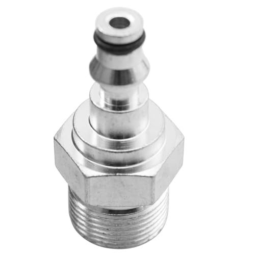 LQ Industrial 2PCS Car Wash Outlet Hose Adapter Aluminum Alloy M22x15 Male to 14 Inch Quick Connect Adaptor High Pressure Cleaning Tube Fitting Pipe Connector Conversion Tool - Image 5