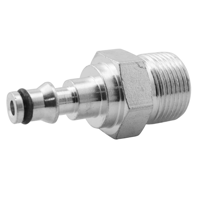 LQ Industrial 2PCS Car Wash Outlet Hose Adapter Aluminum Alloy M22x15 Male to 14 Inch Quick Connect Adaptor High Pressure Cleaning Tube Fitting Pipe Connector Conversion Tool - Image 2