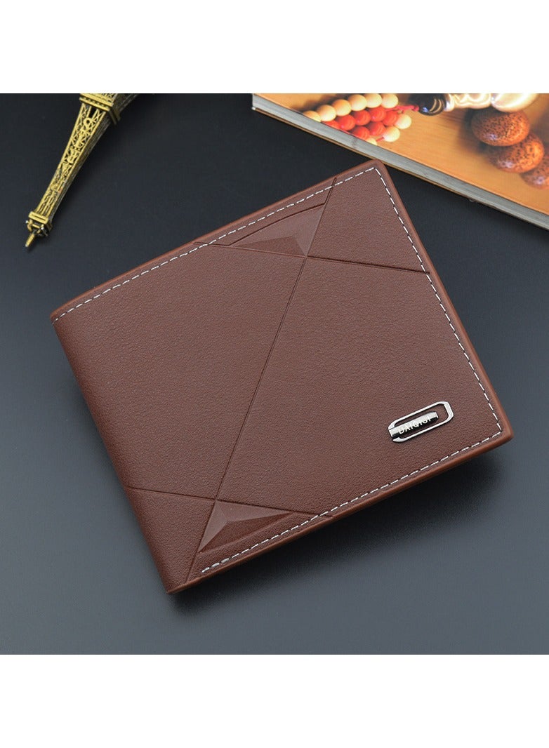 New Short Multi Card Fashion Casual Men's Wallet