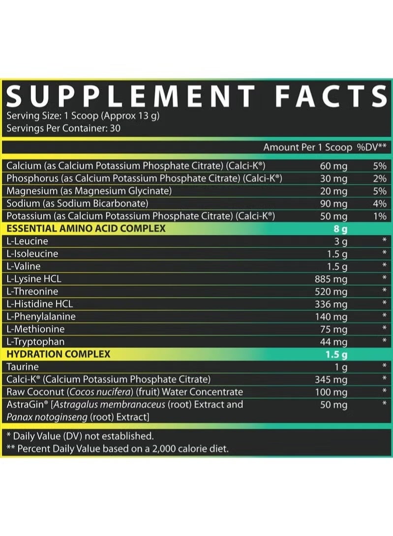 نورتكس ريسيرش EAA+ Hydration - ماوي تويست - 390 جم - 30 حصة - Image 2