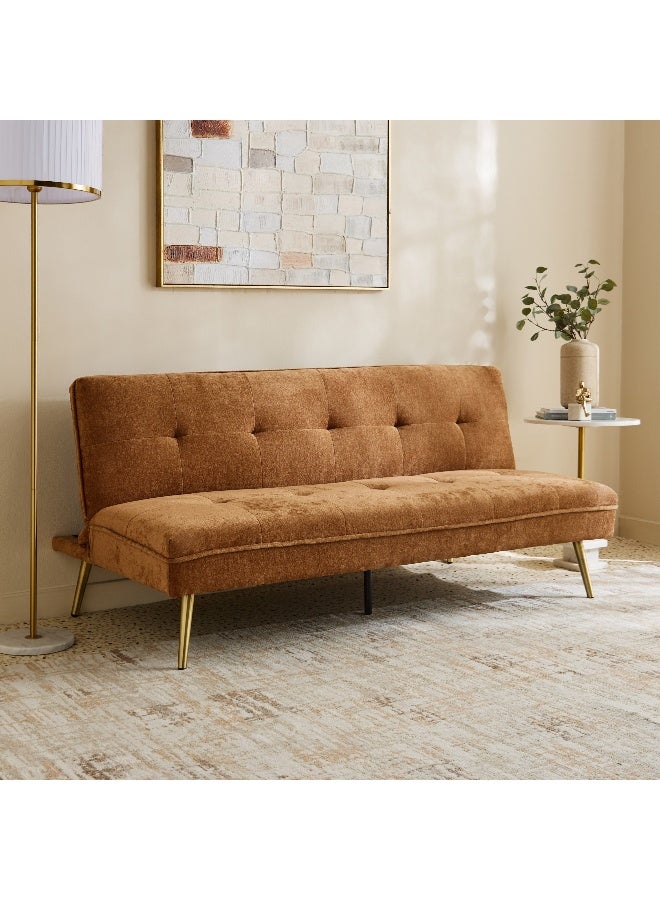 Home Box Troy 3-Seater Fabric Sofa Bed - Image 1