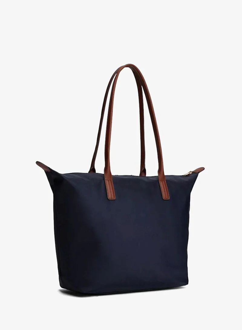 Tommy Hilfiger BLUE TH Monogram Signature Tape Tote Bag for Women | Best Price UAE