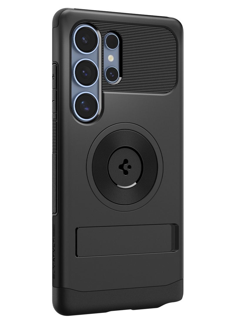 Spigen Slim Armor Magfit for Samsung Galaxy S25 ULTRA Case Cover MagSafe with Kickstand (2025) - Black  - Image 5