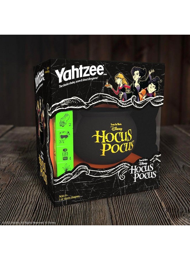 USAopoly USAOPOLY YAHTZEE: Disney Hocus Pocus | Collectible Witch~'s Caldron Dice Cup Classic Family Game Based on Film Great for Night Officially-Licensed & Merchandise, Black - Image 5