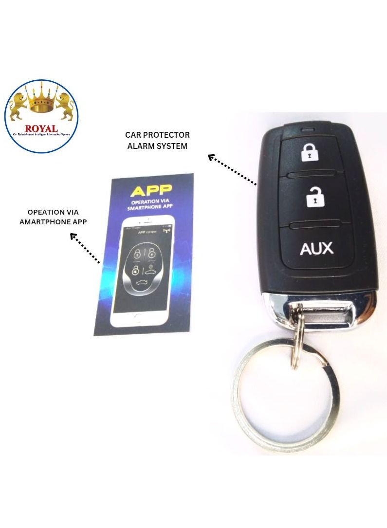 رويال CAR ALARM PROTECTOR SYSTEM ROYAL - DYT KD M43 - Image 1