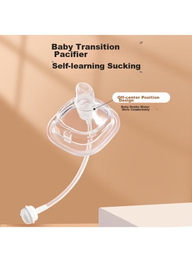 Doctor Ma Dr. Ma Compatible Nipple And Straw Accessories For Hegeng Baby Bottles, Square Nipple, Duck Bill, Straw Accessories, Universal 11-hole, For 6 Months And Above - Image 1
