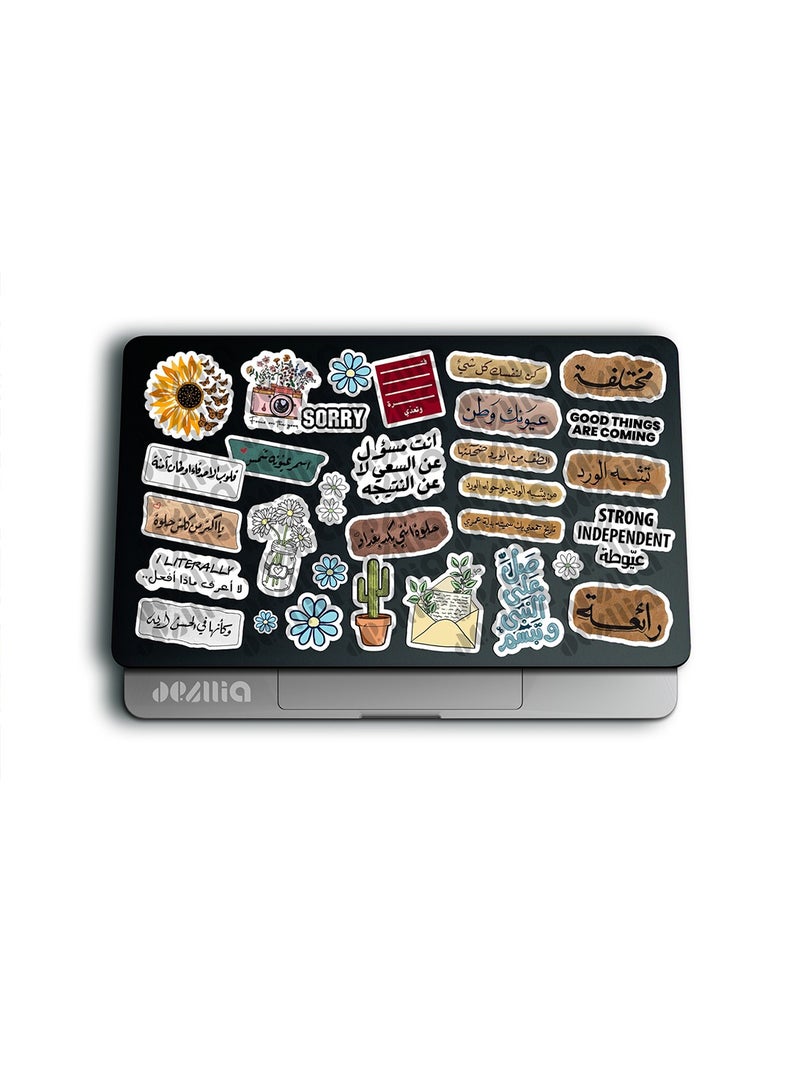 ديزليا ملصقات وإستيكرات لاب توب - SSL/05 - كوليشكن إقتباسات - للابتوب والموبايل والكمبيوتر - Image 2