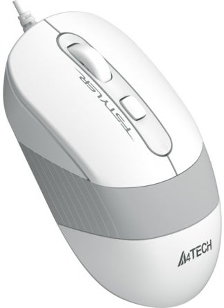 A4TECH FM10 USB 1600DPI Gray - White Mouse  - Image 2
