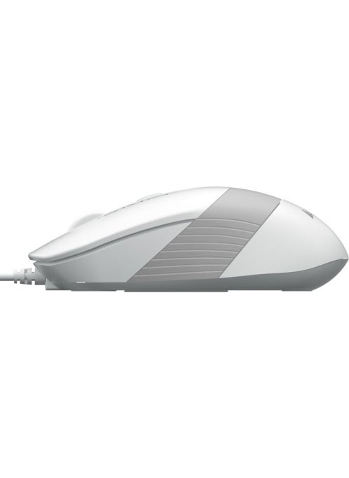 A4TECH FM10 USB 1600DPI Gray - White Mouse  - Image 3