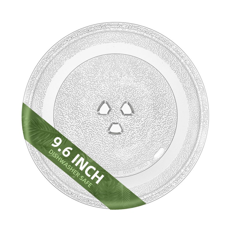 Smallest 96 Inch Microwave Plate Replacement Compatible With Panasonic Microwave Glass Plate F06016D00XN 96 Microwave Plate Replacement for Nostalgia 07 cuft 700W small retro microwaves