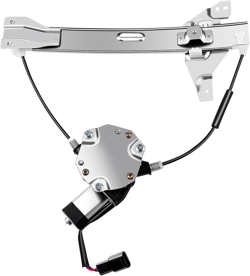 FINDAUTO Power Window Regulator with Motor for Chevy Impala (2006-2015) - Rear Left Driver Side - Image 1