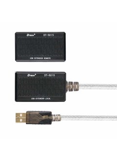 DTech DTECH USB Extension Adapter USB to RJ45 Extender Over Cat5 Cat5e Ethernet Cable Set Connection up to 200ft  - Image 2
