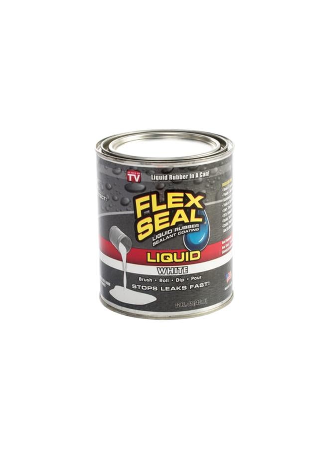 Flex Seal Liquid Rubber Sealant Coating White 945ml - Image 1