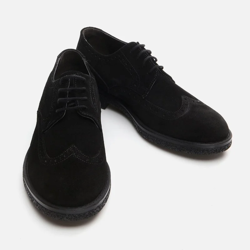 Hotiç 02AYH292740A100 GENUINE Leather Black Men's Casual Shoes
