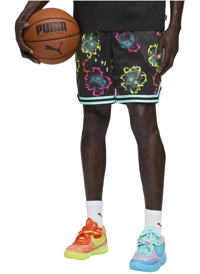 PUMA x RICK AND MORTY All-Over Printed Shorts Unisex