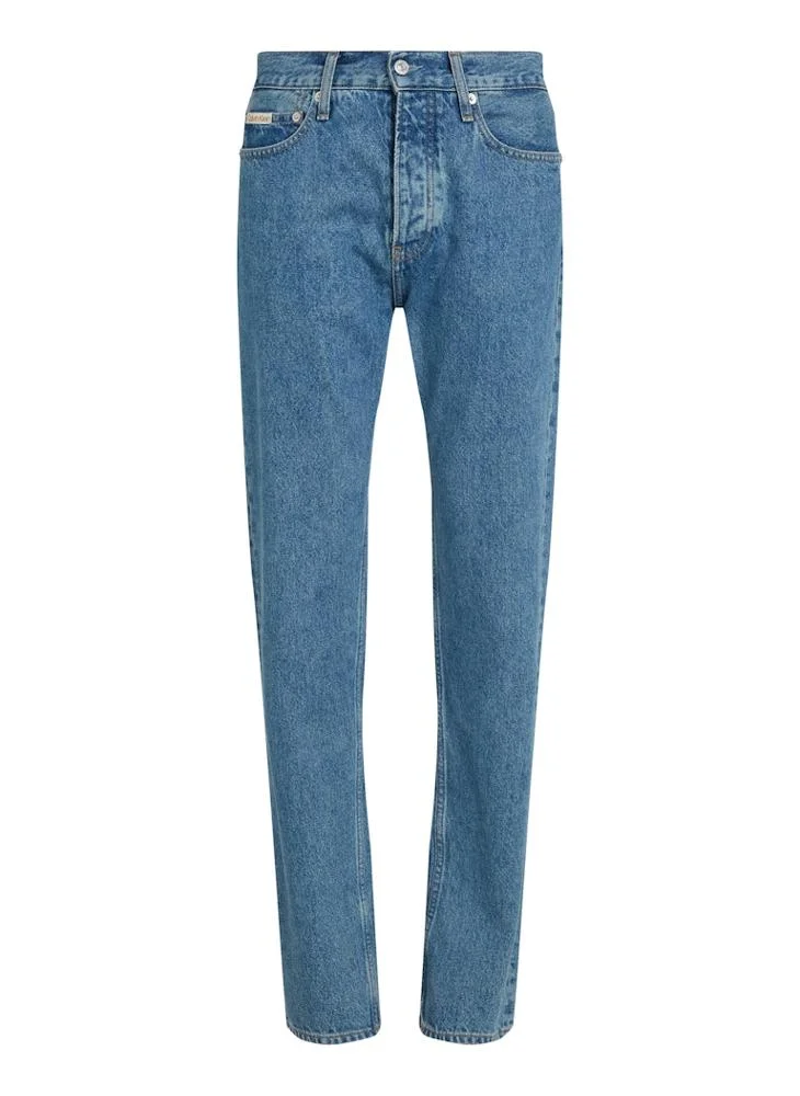 Calvin Klein Jeans Straight Fit Mid Wash Jeans