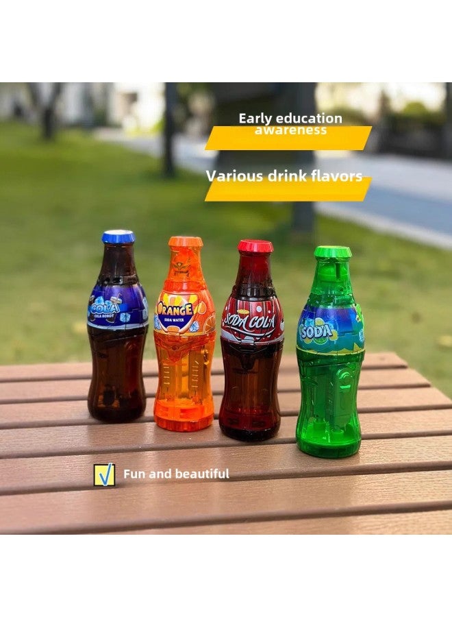 Creative Soda Deformation Robot Cola Drink Deformation Doll Hand Puzzle Children's Toy Gift-Color:Green-soda Transformation Mecha - Image 4