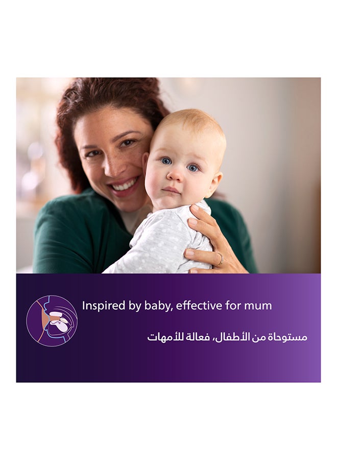 Philips Avent Single Electric Breast Pump Corded| 3 Pin | No.1 Brand Recommended By Moms Worldwide | Natural Motion Technology For Quicker Milk Flow - Image 3