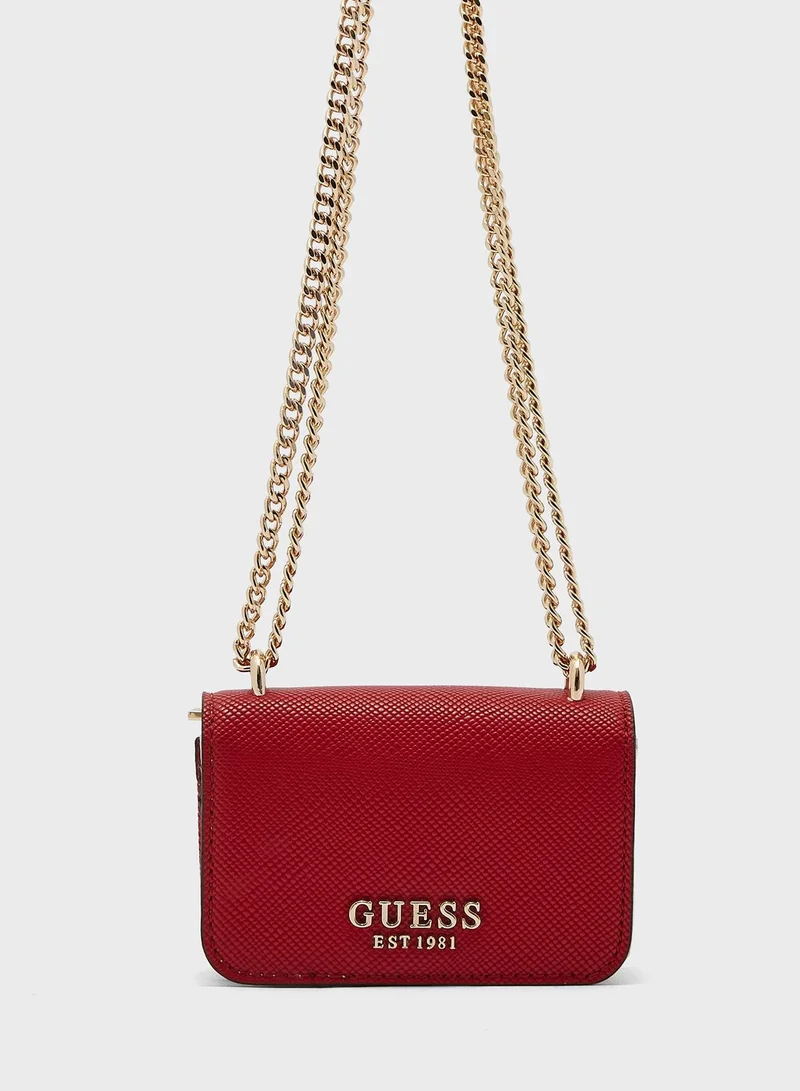 GUESS Alexie Micro Mini Crossbody Bag