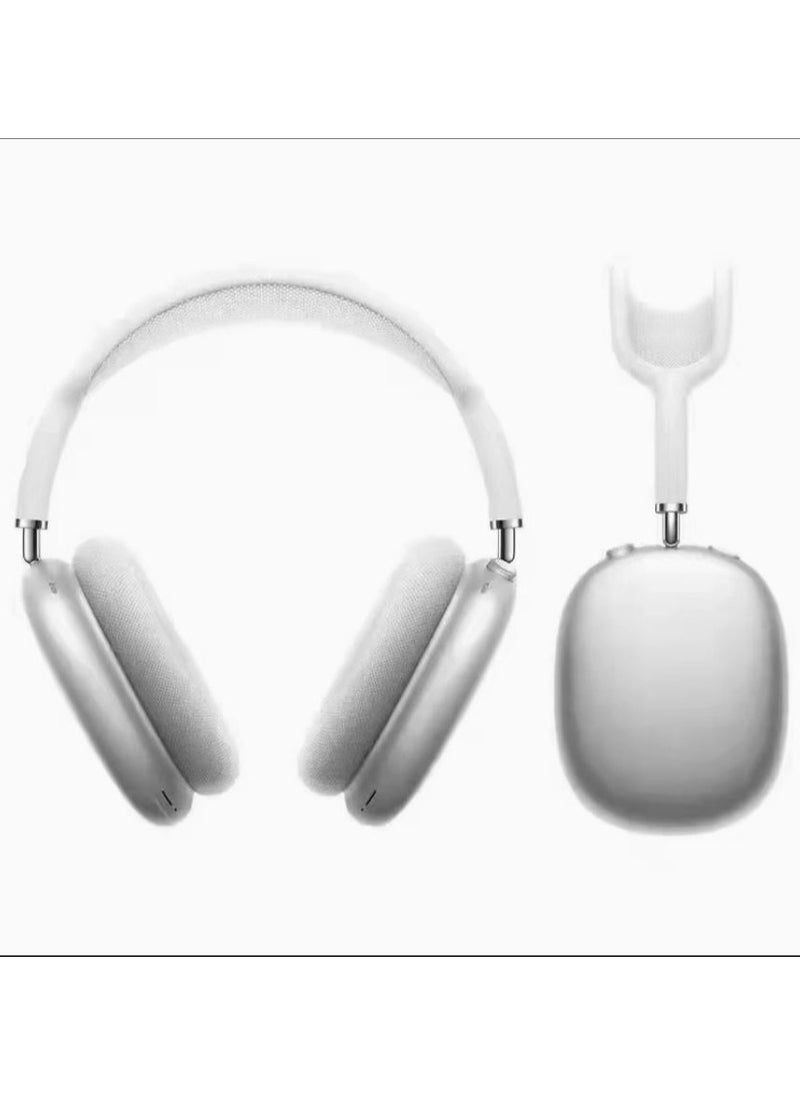 Generic - P9 Bluetooth Wireless Headset Over-Ear Headphone With Mic White - Image 1