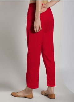 Abhishti Straight pant -scarlet red  - Image 3