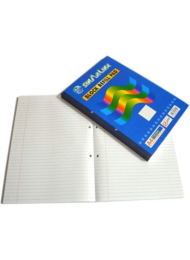 SINARLINE 100 Pages 56 Gsm Block Refill Pad 6 Pieces A4 Size White