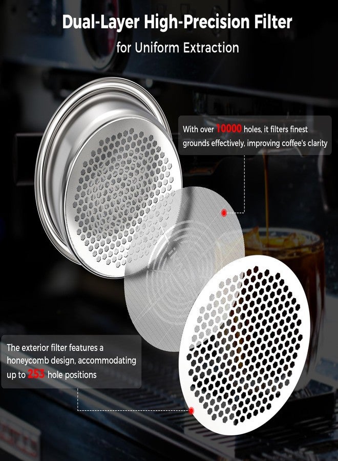 IKAPE 58mm Bottomless Naked Portafilter, Black - Compatible with E61, Flair 58, ECM, Rocket & Others (20g Basket Included) - Image 3