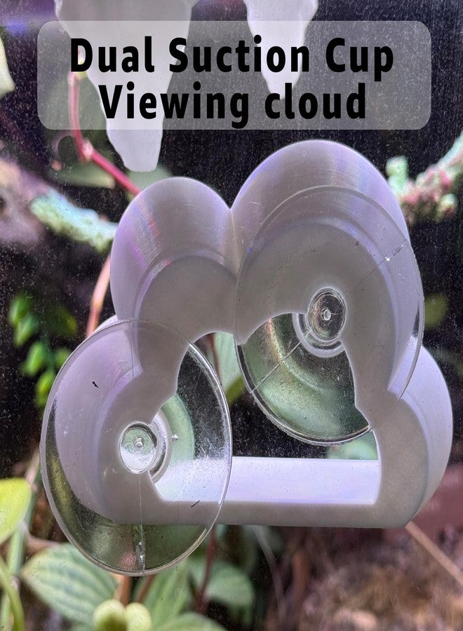 CTWPets Cloud Hide for Reptiles & Amphibians, Habitat Accessory Crested Gecko, Leopard Gecko Hide, Dart Frogs, and More Hide (Bubble Gum Pink, Medium) - Image 3
